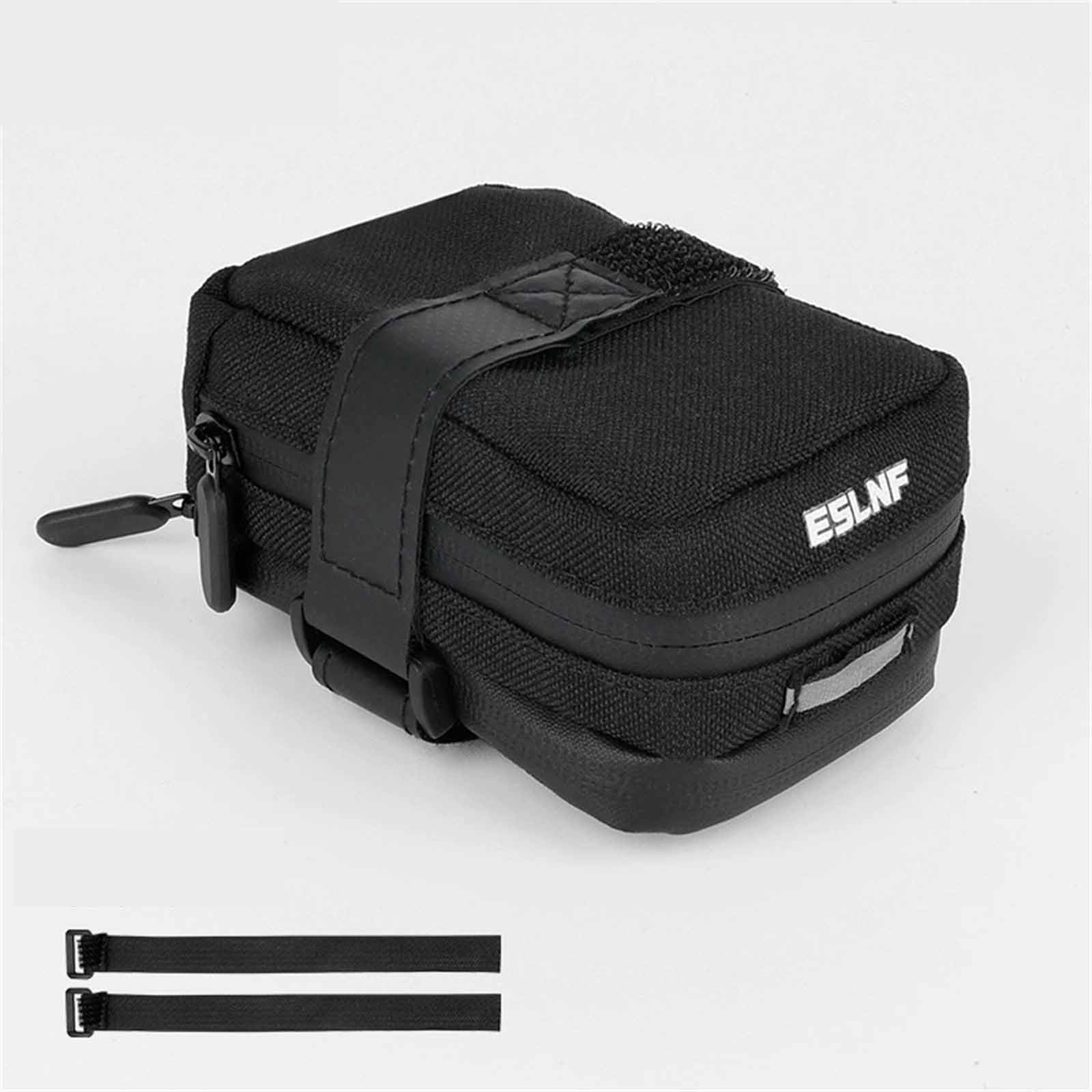 

Rear Bag with Water Bottle Holder – Deformable Quick-Release Saddle Bag, Large-Capacity Riding Equipment One Size