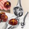 2in1 Stainless Chestnut Opener Quick Nutcracker Sheller Sheath Opening Machine Cutter Nuts Opener Kitchen Household Supplies