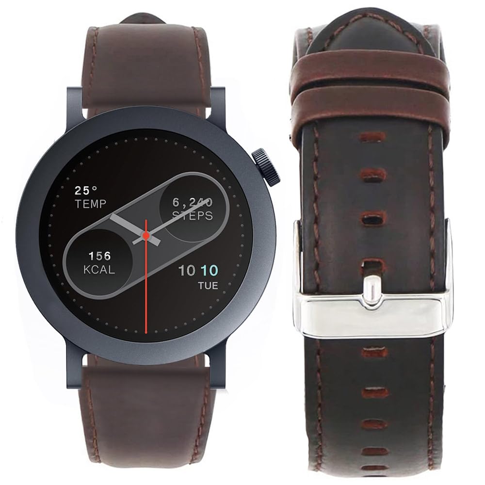 

Замінний ремінець Lamshaw для CMF Watch Pro 2, Натуральна шкіра, Ретро-стиль, Сумісний з CMF Watch Pro 2CMF Watch Pro Smartwatch