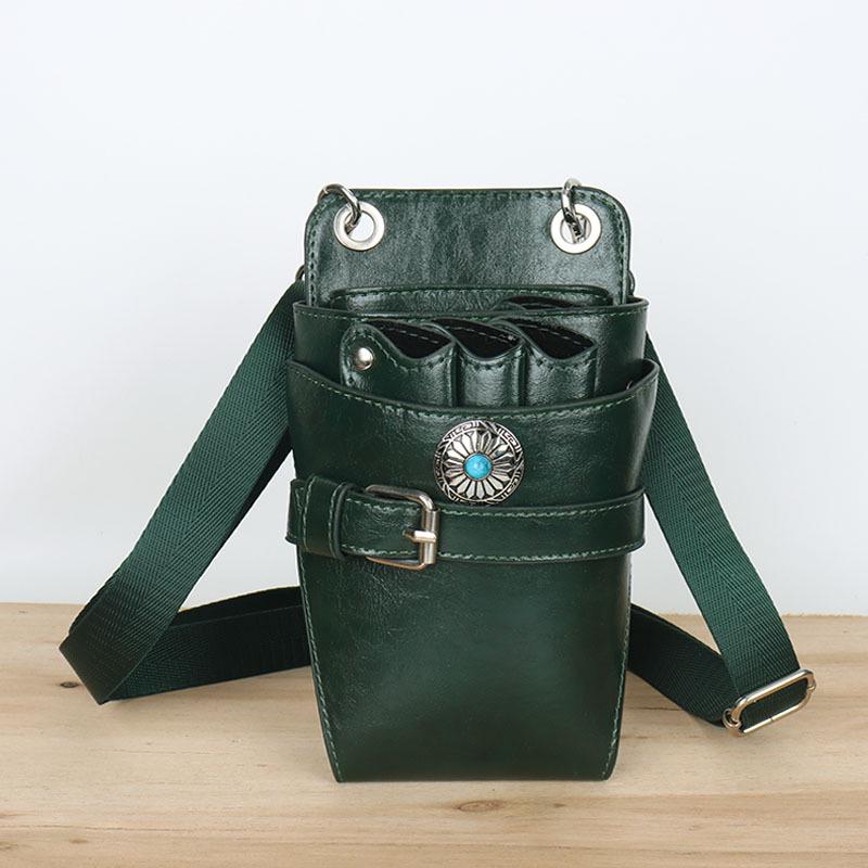 Профессиональная сумка-кроссбоди для парикмахера - Модная, креативная поясная сумка стилиста для парикмахерских ножниц