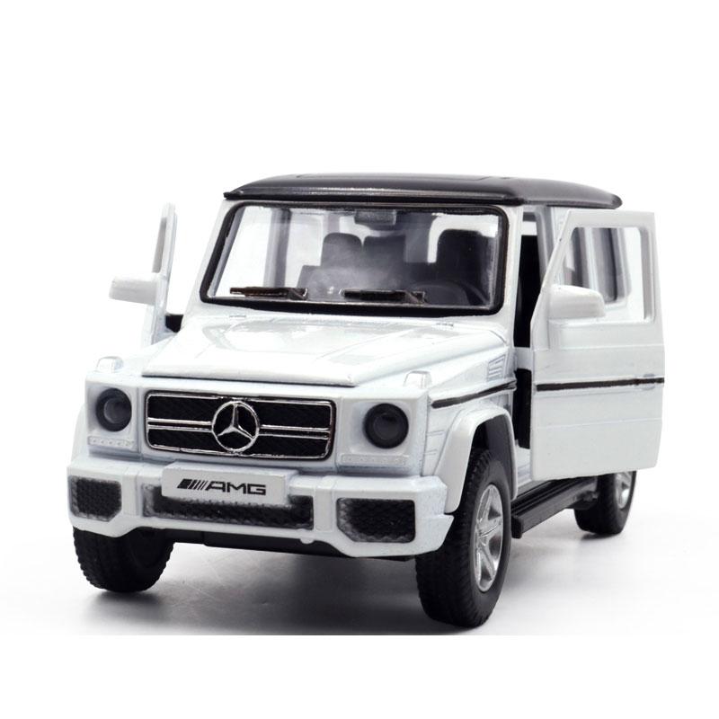 RMZ City 1/36 Mercedes Benz G63 AMG SUV Alloy Car Model Diecast Metal Toy Off-road Vehicle Car Model Simulation Collection Gift