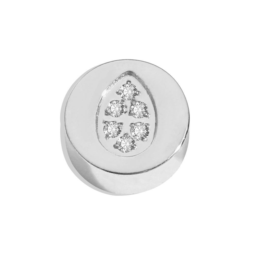 Gold Plated Stainless Steel Pendant - Personality Expression Pattern, European & American Style, DIY Jewelry Accessory