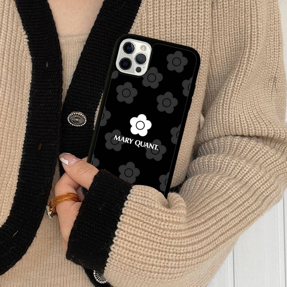 

Fashion Pop Mary Quant Phone Case For IPhone 17 Pro 16 Plus 16 Pro Max 15 14 13 12 11 PC+TPU Back Cover iPhone 16 plus