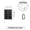 Flexible Solar USB Charger: 5V 2W-10W for Mobile Phones & Fans