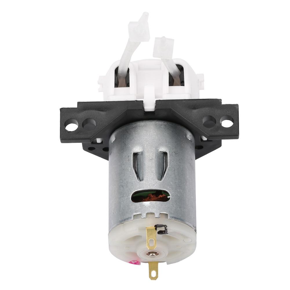 Pompa dozująca DIY Głowica rurki perystaltycznej do analizy chemicznej w laboratorium akwariowym (biały12v 1*3)