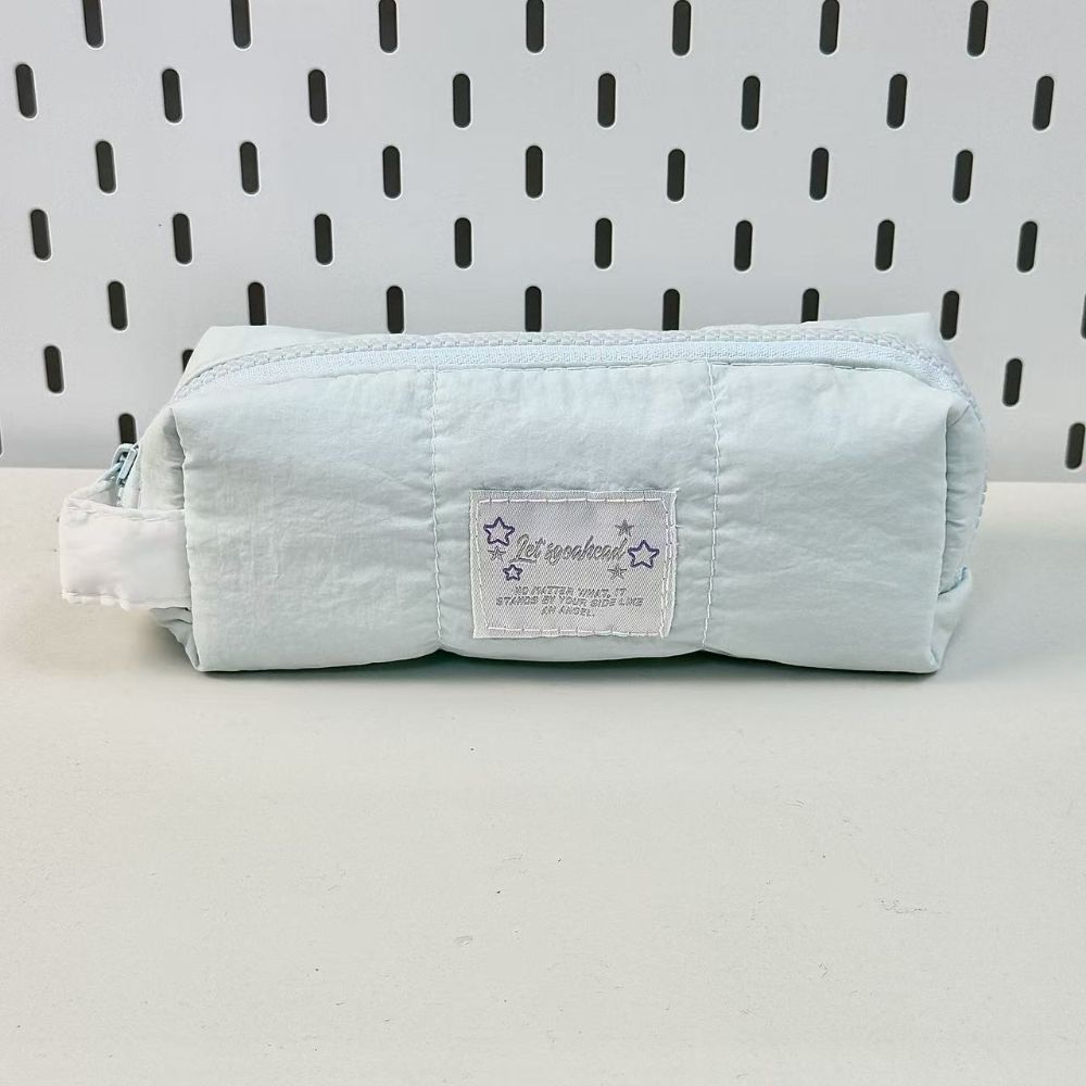 Handheld Pencil Case Large Capacity Pencil Pouch Portable Stationery Bag  School Office