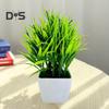 Artificial Potted Green Plants Home Office Table Centerpiece Wedding Party Plastic Faux Greenery Bonsai Indoor Outdoor Desktop Decoration