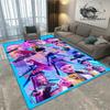3D KPop Demon Hunters Print Carpet Non-slip Carpet Outdoor Carpets Area Rug Home Bedroom Decor Rug for Bedroom Birthday Gift
