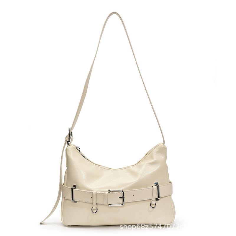 Fashion tote bag women's 2025 new retro Korean version ins niche design shoulder messenger bag personalized commuter bag