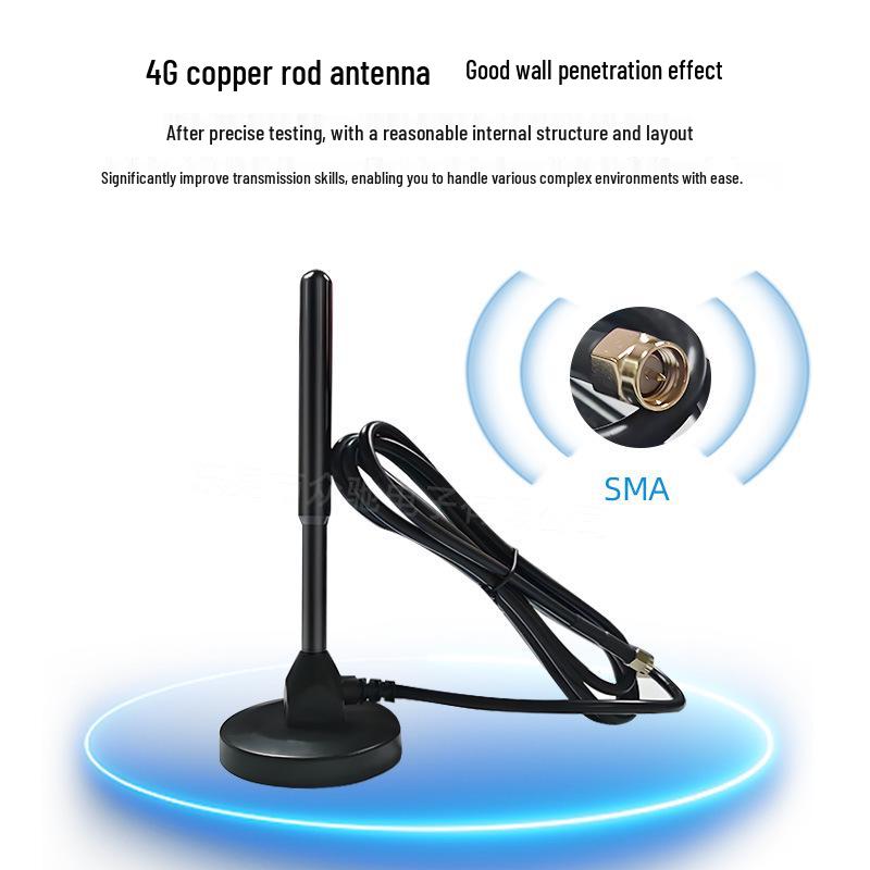 4G High Gain Omni Antenna with SMA Connector for Car & Home Data Transmission