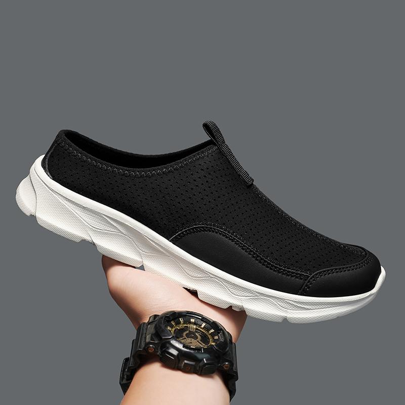 Herren Freizeitschuhe Slipper Leichtgewichtige Loafer Herren Sandalen Atmungsaktive Halbschuhe Canvas Schuhe Zapatos Hombre