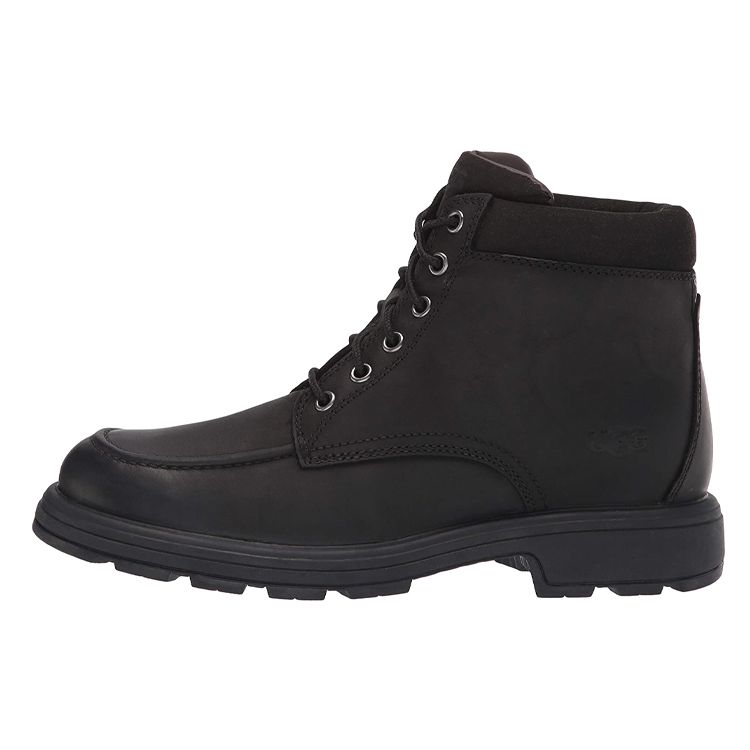 UGG Biltmore Mid Boot Leather Waterproof Durable Outdoor Boots Men boots Black 1114173-BLK 41.5