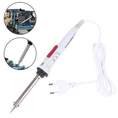 1Pc 100W High Power Adjustable Temperature Electric Soldering Iron Dual Temperature Control With Switch Welding Pen Welding Tool