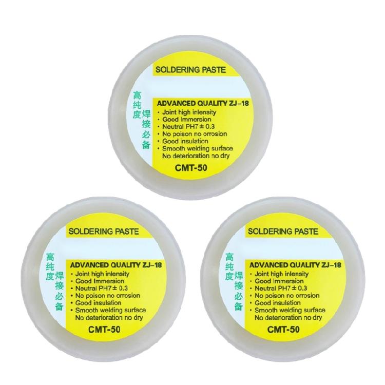 

3Pcs Professional Soldering Soldering Cream Pastes Welding Cream Welding Cream Cream Pastes Soldering Low Temperatures 1