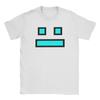 T-shirt Unisex Unisex Runner Geometry Dash Gioco Divertente 100% Cotone Magliette Manica Corta Geometric Dash T-shirt Girocollo Abbigliamento Estate