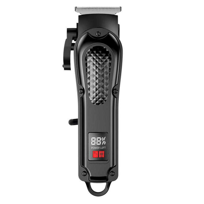 Men's Digital Display Hair Clipper & Trimmer - Electric Shaver for Home & Barber Use