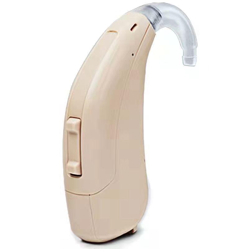 Signia Red Lotus FunP Hearing Aids: Behind-the-Ear for Severe Hearing Loss, Ideal for the Elderly.