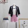 Ladybird Reddy cos Wonder Girl Season 6 Marina Cosplay Anime Suit Maid Suit Full Set