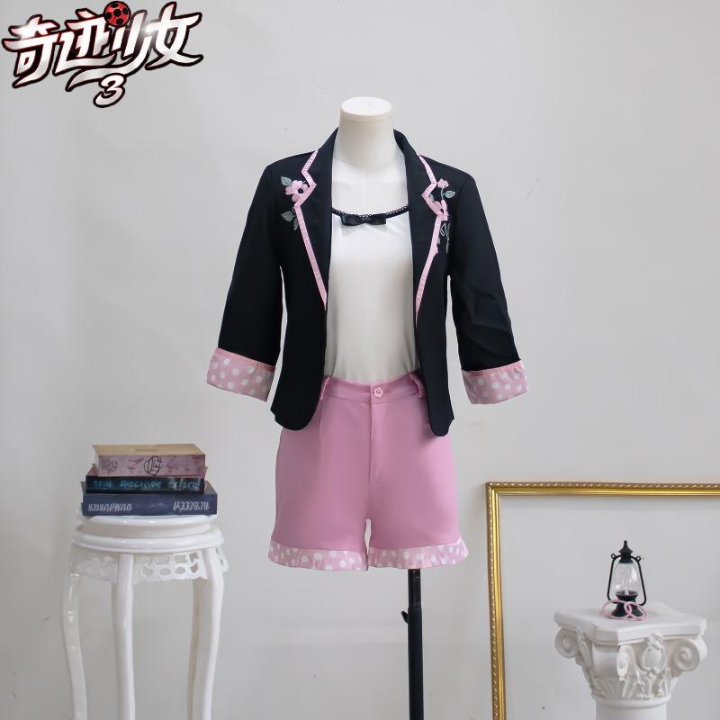 Ladybird Reddy cos Wonder Girl Season 6 Marina Cosplay Anime Suit Maid Suit Full Set