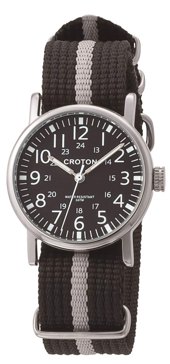 

Часы черные [Croton] RT-173M-02 мужские