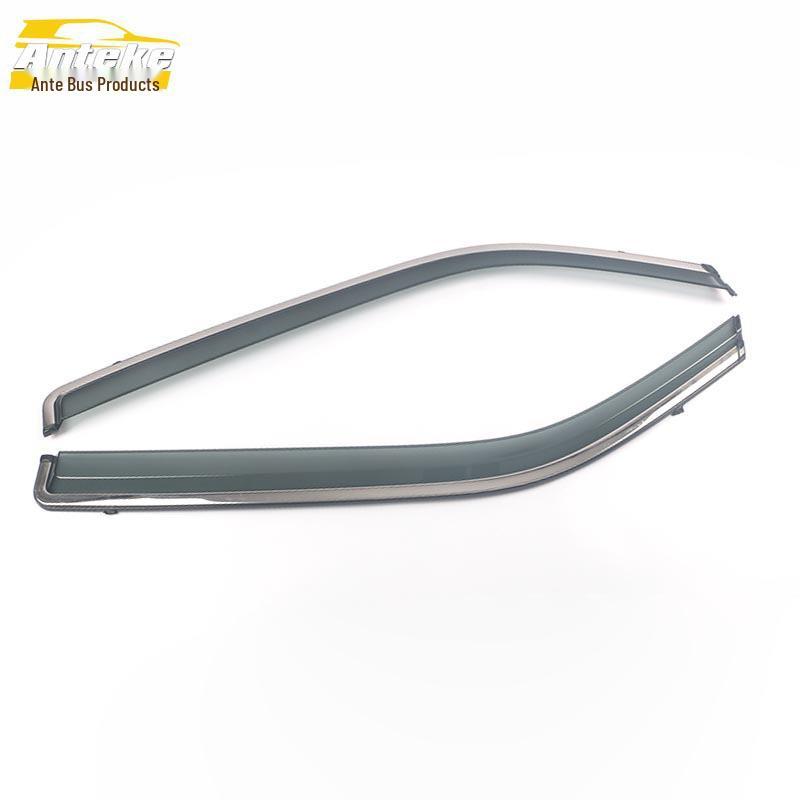 

2020 Hongguang MINI EV PC Дефлектор дождя с 3D декоративной наклейкой из нержавеющей стали