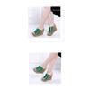 Women's Wedge Sandals 2025 Summer New Arrival: Open-Toe Chunky Sole Platform Sandals