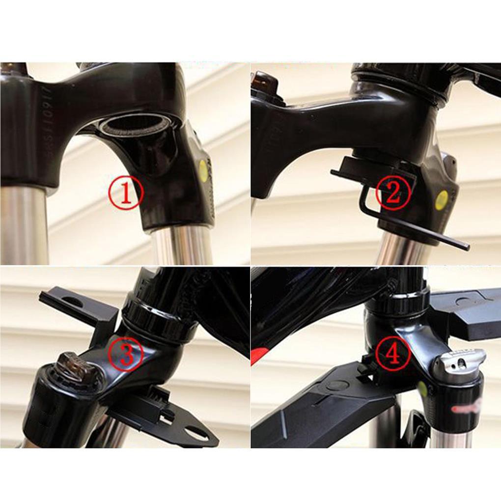 3 Stück Universelle Fahrradschutzbleche Kunststoff Abnehmbarer Schmutzfänger Ersatzteil Radfahren Kratzschutz