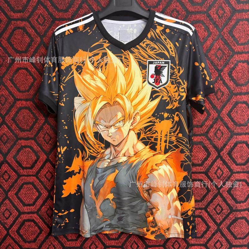 Anime Football Jersey Short Sleeve Cartoon Sports Shirt Fans Adults