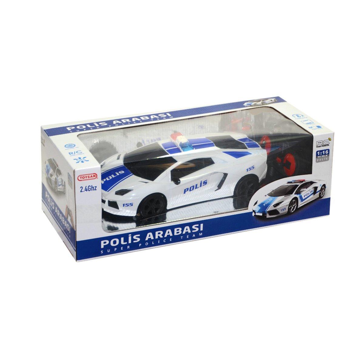 

TOY-08 Тойсан, 1:16 Управляемая перезаряжаемая полицейская машина 24 см