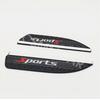 Car Side Rearview Mirror Carbon Fiber Look Rain Eyebrow Visor Protection Cover