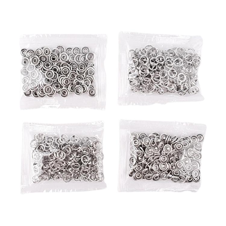 Набор пробойников для люверсов повышенной прочности с серебряными люверсами, набор инструментов для люверсов своими руками