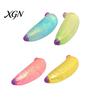 Soft Stress Ball Glitter Banana Sugar Slow Rebound Relief Clear Toy Squeeze Sensory Anxiety Relieving Simulated