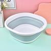 Plastic Folding Basins Portable Wash Basins Folding Laundry Tub Adult Baby Bath Basin Bathroom Kitchen Accessories Wash Basin