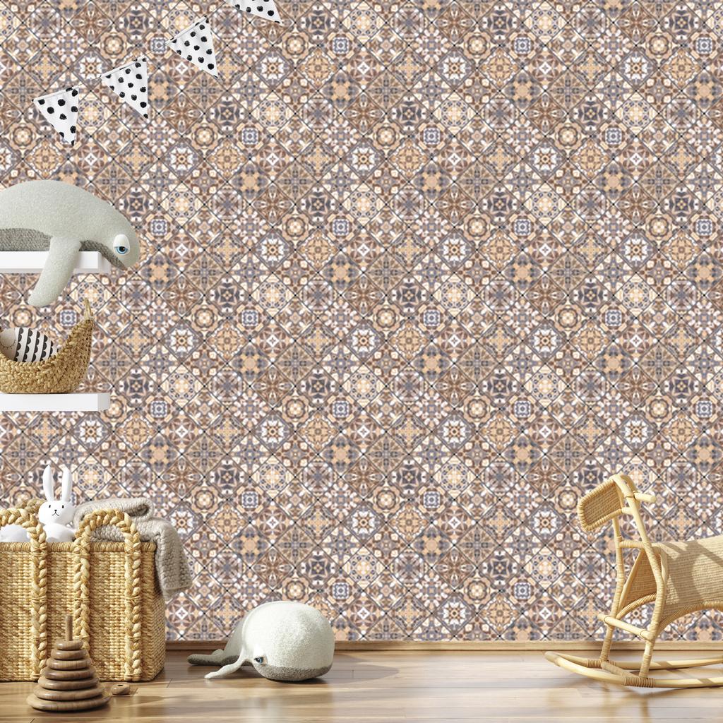 Beautiful oriental-style mosaic wallpaper for living room and bedroom 50x1000