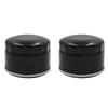 AHL [2pcs] Motorcycle Filter Element Compatible with Deere 1200 Hydro Rake 800