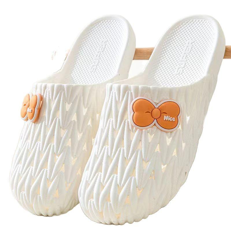 Non-slip bag head hole shoe women's summer comfortable going out home bathroom beach soft bottom cool slippers