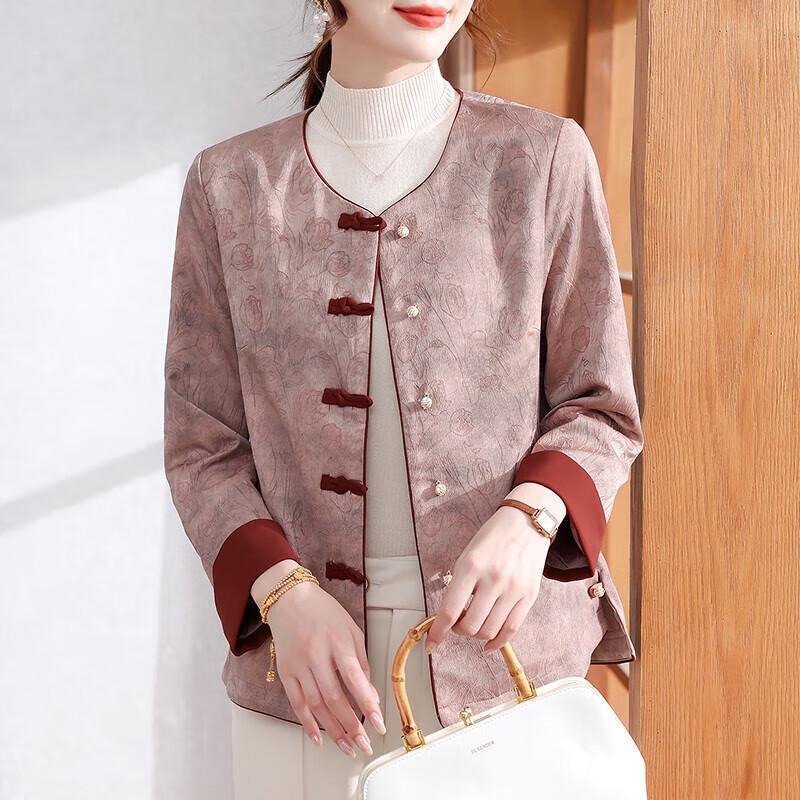 Женская осенняя куртка в новом китайском стиле