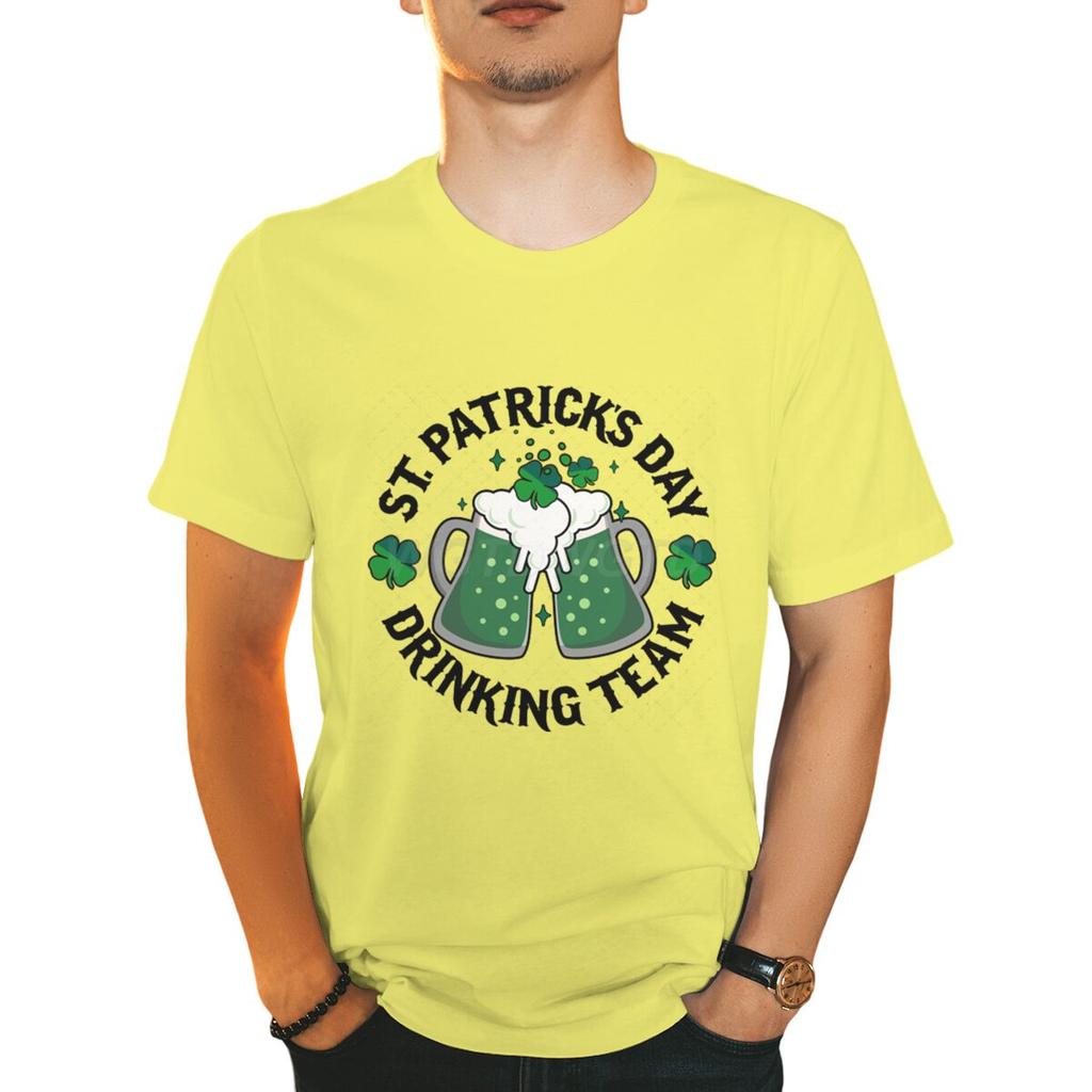 St Patricks Day Drinking Team Tshirt Funny Irish Drinking Team Unisex Tshirts Happy Go Lucky Green Beer Unisexs Clothes