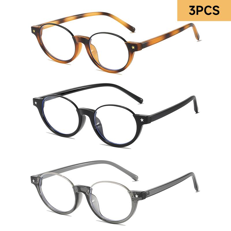 Latest Trendy Oval Anti Blue Light Eyeglasses Ladies High Quality Lightweight TR90 TR90 Eyewear Designer Style Style Blocking Blue Light Computer