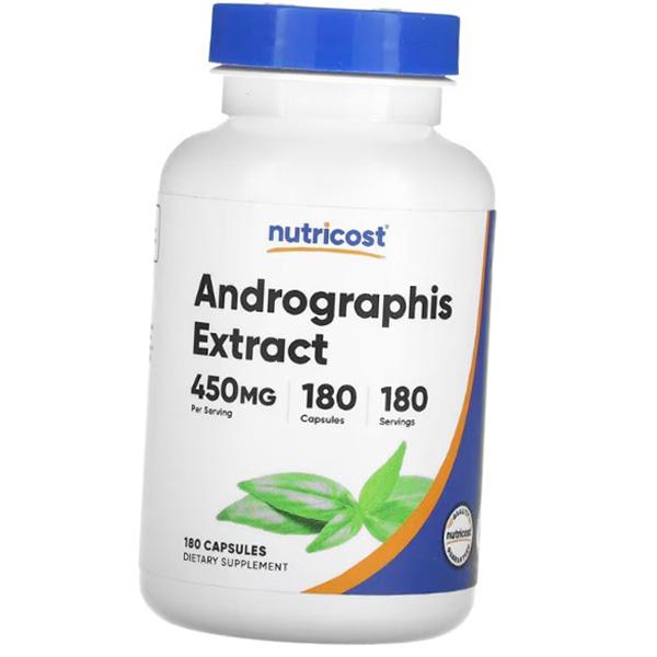 Экстракт андрографиса, Andrographis Extract 450, Nutricost  180капс (71647086)