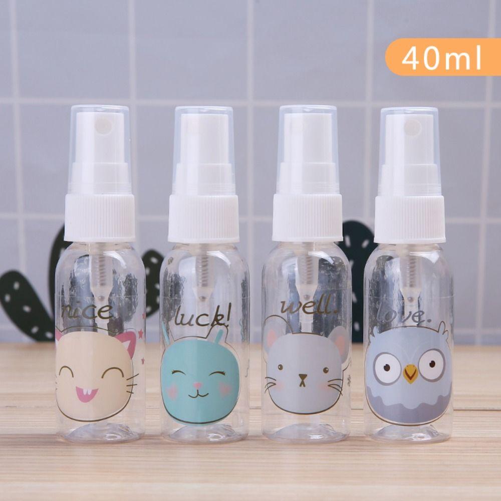 Mini Cartoon Spray Bottle 30-100ml Liquid Sprayer Perfume Bottle Cosmetic Container  Travel