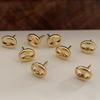 Elegant Metal Pig Nose Stud Earrings: 2024 Hot Autumn/Winter Style for Women
