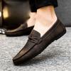 Fashion Soft Spring Men Loafers Slip On Classic Men Moccasins Leather Casual Shoes for Men Flats Footwear Botas Para Hombre  Zapatillas