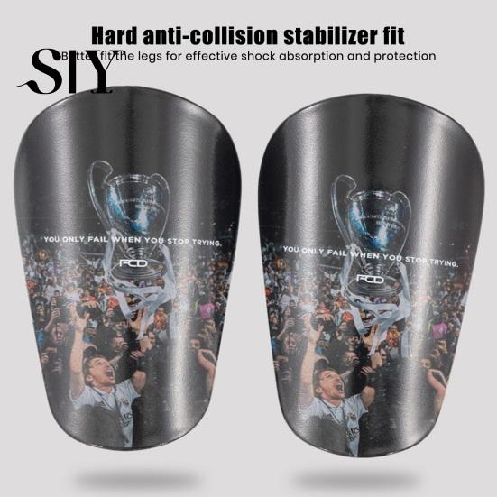 Mini Size Soccer Shin Pads 1 Pair Miniature Football Guards Leg Protector EVA Foam for Men Women Tiny Protective Training Competition Lightweight