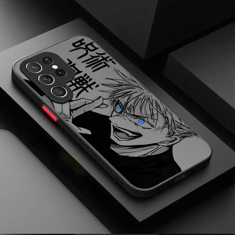Sukuna Jujutsu Kaisen Gojo Δροσερή Θήκη Για Samsung Galaxy S25 S24 S23 Ultra S22 S21 Plus FE A56 A36 A26 A16 A06 A15 A25 A35 A55 5G