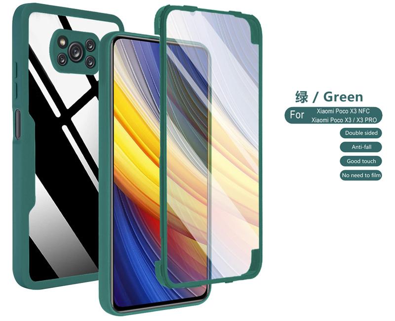 

Luxury Shockproof 360 Full Case For Xiaomi Poco X3 Pro Clear Screen Protect Case For Poko Poxo Pocco Little X 3 NFC X3Pro Funda For Poco X3