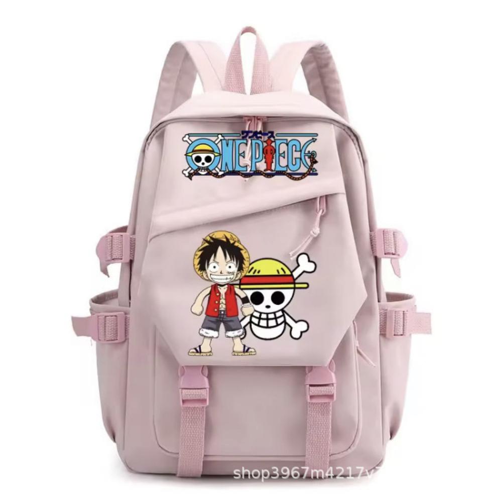 ONE PIECE High School Junior High School Student Elementary School Bag Luffy Fashion Trend Large Capacity Teen Backpack