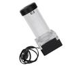 Water Cooling Reservoir 15cm 550LH 10W 12V DC 3.5m Pump Head G14 Thread Fast Heat Dissipation CPU