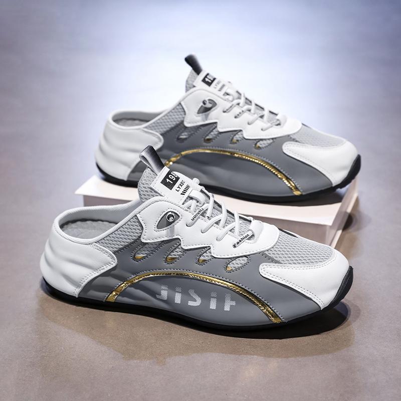 Fashion Men's White Vulcanized Sneakers Flats Comfortable Shoes Men's Basketball Shoes Lightweight Sneakers Lace Up Zapatillas Hombre