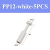 5PCS /Lot Pneumatic Blanking Pipe End Cup Plug Plugs Air Hose Tube Push Fit Connector Plastic PPF PP4 /6/8/10/12mm